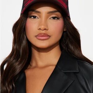 Von Dutch Red and Black Rambo Camo Trucker Cap - one size fits all! NWT